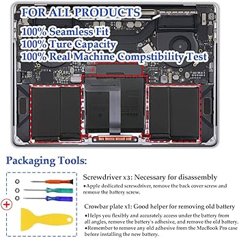 Amazon.com: ANTIEE A1989 A1964 Laptop Battery for MacBook Pro 13
